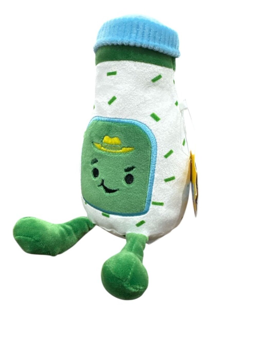 Gigglescape Ranch Bottle Plush Toy With Hat & Legs - Ages 1+